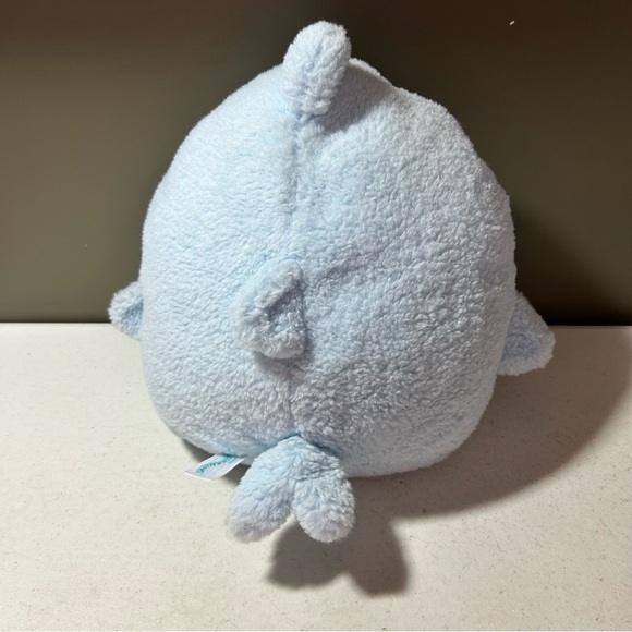 New Squishmallow 12" Davie Shark FuzzAMallow Soft Sky Blue Sea Plush BNWT - Picture 3 of 5